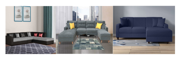 Pepperfry - Buy Sectional Sofas Under Rs.40000