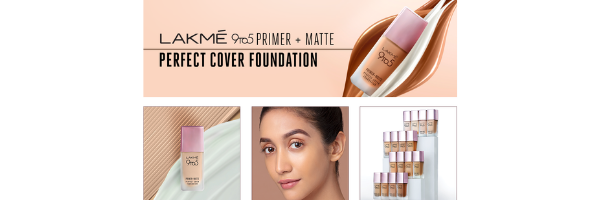 Lakme - LAKME 9 TO 5 PRIMER + MATTE PERFECT COVER FOUNDATION Just Rs.352
